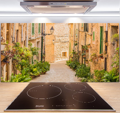 Glasrückwand für die küche Historische Straßen