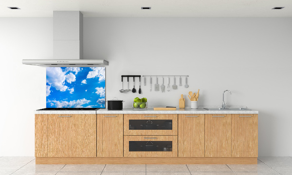 Küchen wandpaneel Wolken am Himmel