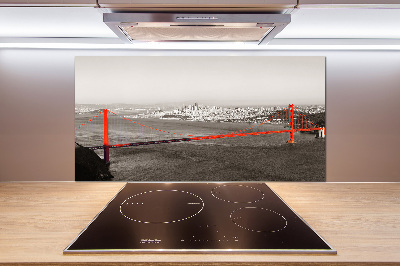 Küchen wandpaneel San Francisco Brücke