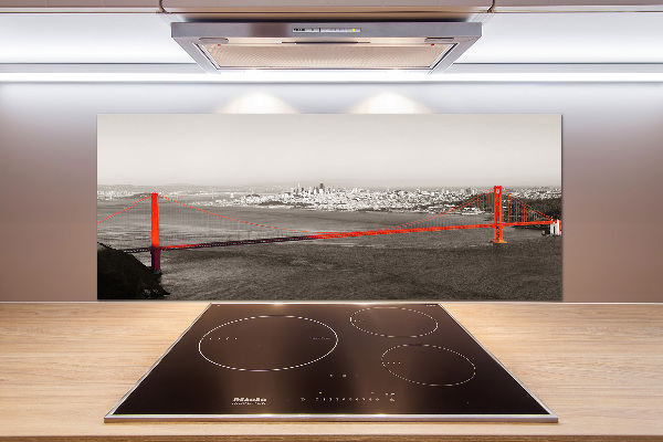 Küchen wandpaneel San Francisco Brücke