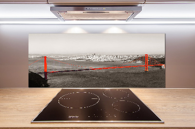 Küchen wandpaneel San Francisco Brücke