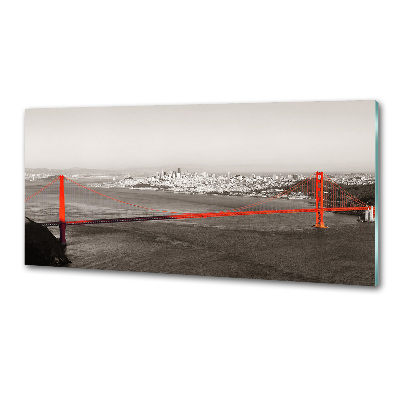 Küchen wandpaneel San Francisco Brücke