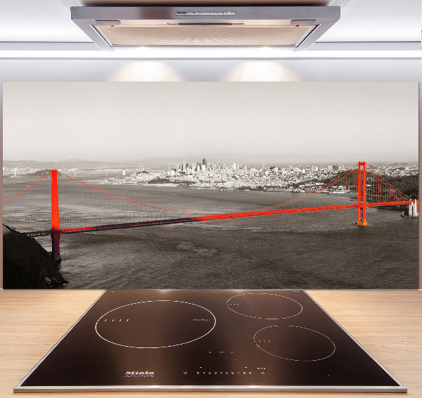 Küchen wandpaneel San Francisco Brücke