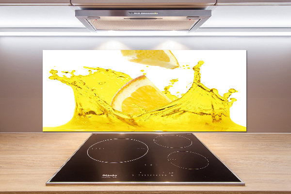 Küchen wandpaneel Zitronenscheiben