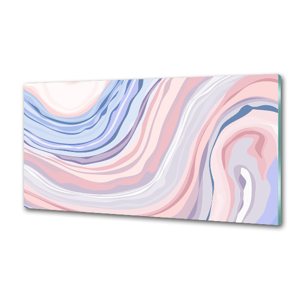 Küchen wandpaneel Abstrakte Wellen