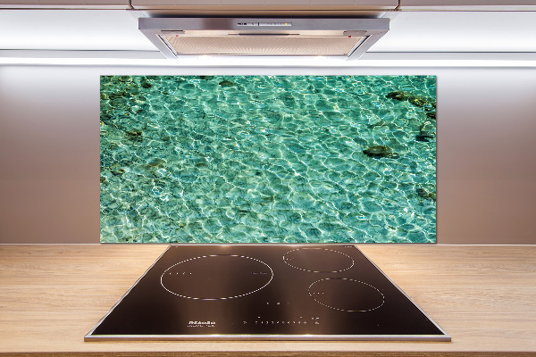 Küchen wandpaneel Klares Wasser