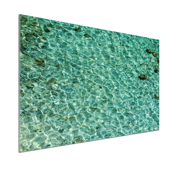 Küchen wandpaneel Klares Wasser