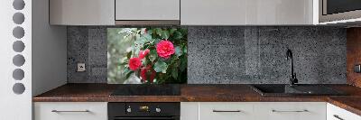 Platte für Küchenrückwand Kamelie