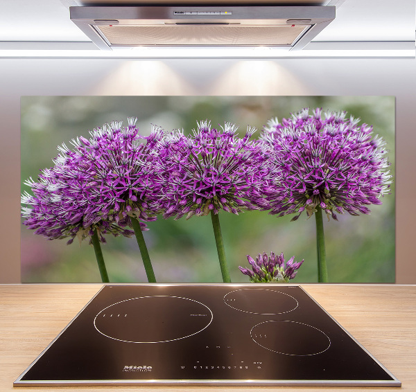 Küchen wandpaneel Knoblauchblüte