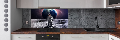 Platte für Küchenrückwand Astronaut