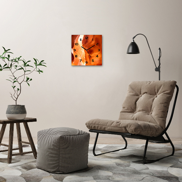 Wanduhr quadratisch Schlucht