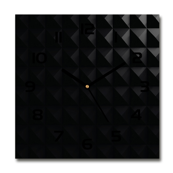 Wanduhr quadratisch Abstrakter Hintergrund