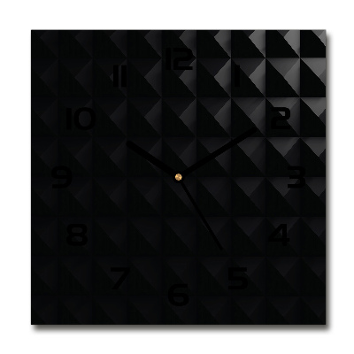 Wanduhr quadratisch Abstrakter Hintergrund