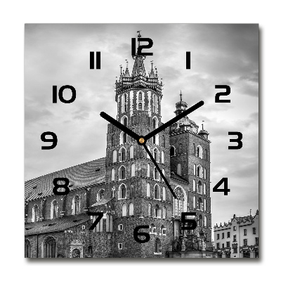 Wanduhr quadratisch Krakau, Polen