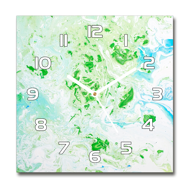 Wanduhr quadratisch Abstrakter Hintergrund