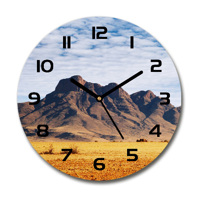 Wanduhr rund Felsen in Namibia