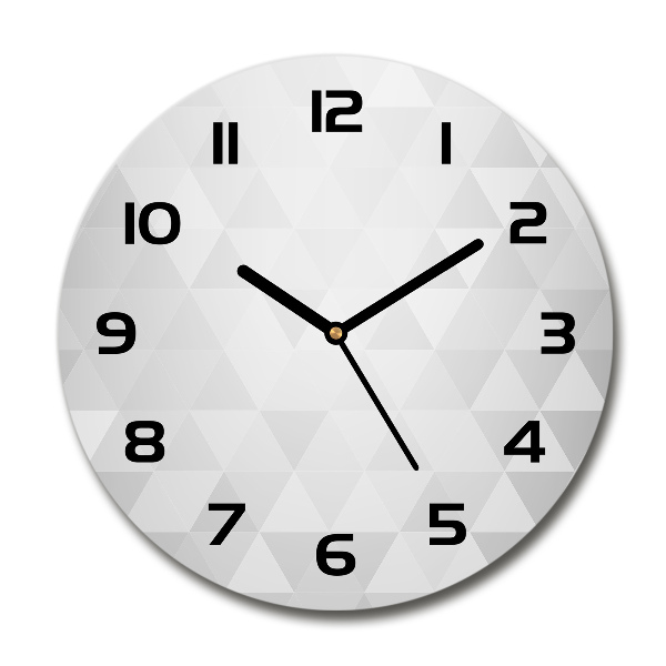 Wanduhr glas rund Abstrakter Hintergrund