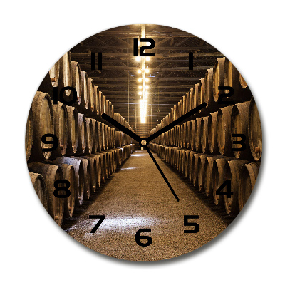 Wanduhr rund Porto Winery