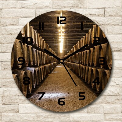 Wanduhr rund Porto Winery