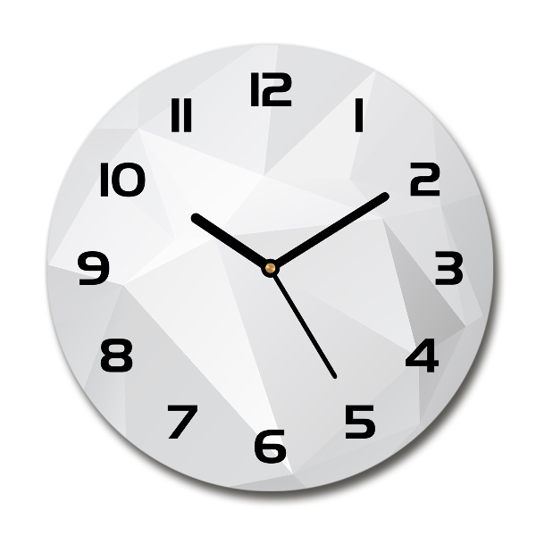 Wanduhr rund Abstrakter Hintergrund