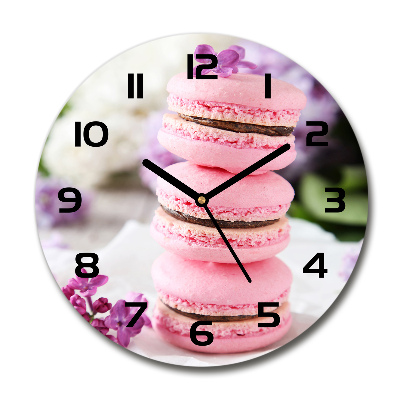 Wanduhr rund Cookies