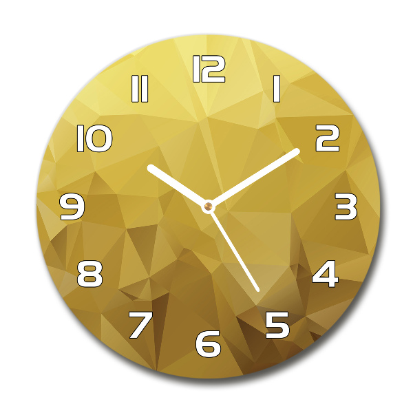 Wanduhr rund Abstrakter Hintergrund