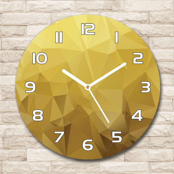 Wanduhr rund Abstrakter Hintergrund