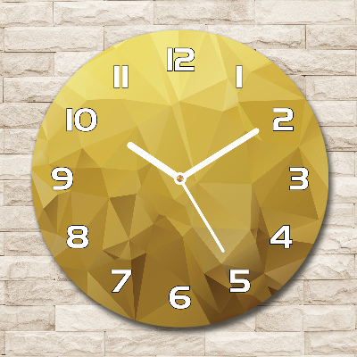 Wanduhr rund Abstrakter Hintergrund