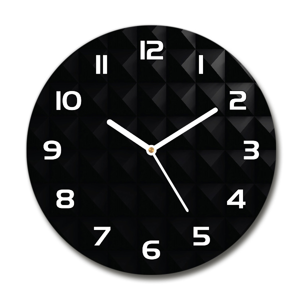 Wanduhr rund Abstrakter Hintergrund