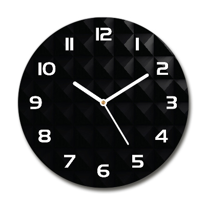 Wanduhr rund Abstrakter Hintergrund