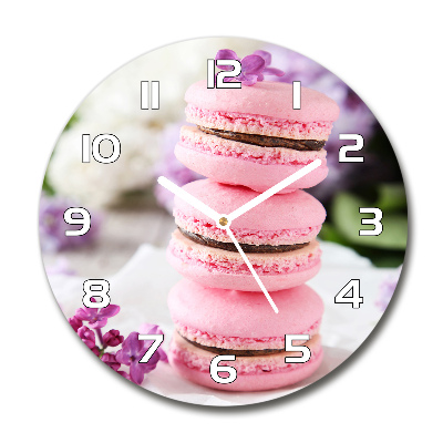 Wanduhr rund Cookies