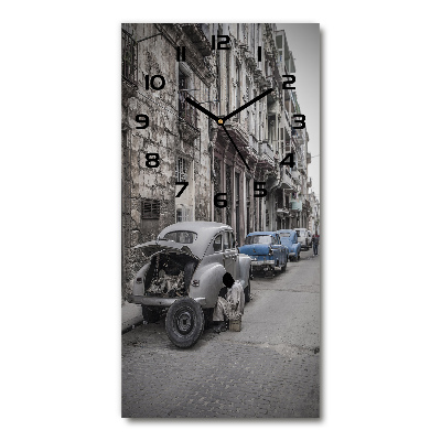 Moderne wanduhr Havanna