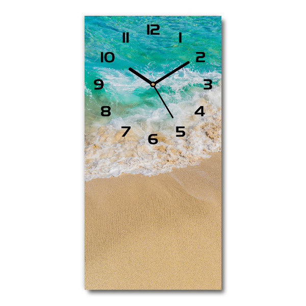 Wanduhr Strand und Meer