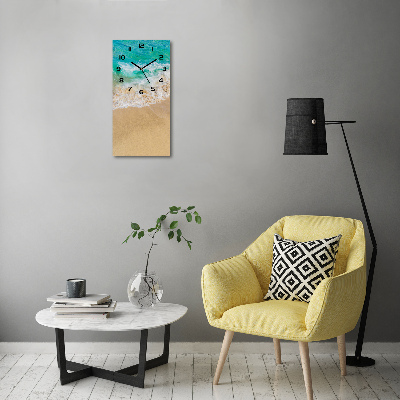 Wanduhr Strand und Meer