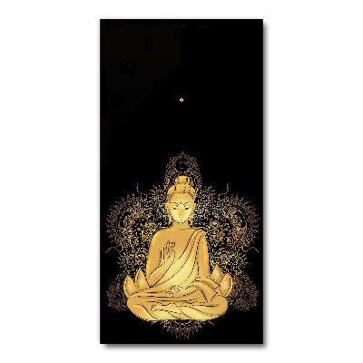 Moderne wanduhr Buddha und Mandala