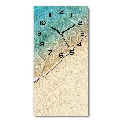 Wanduhr Meereswelle