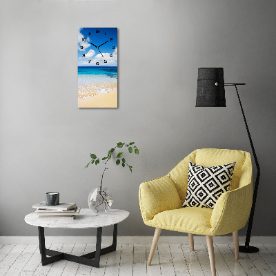 Wanduhr Tropischer Strand