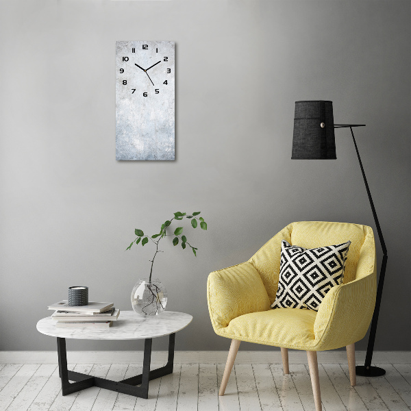 Wanduhr Betonhintergrund