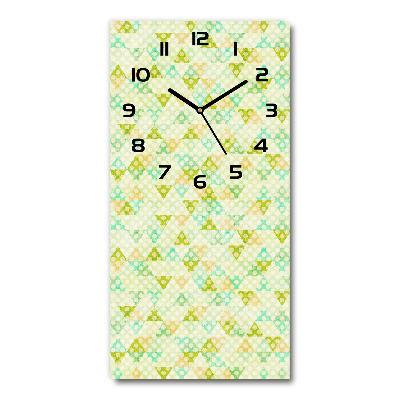 Moderne wanduhr Geometrischer Hintergrund