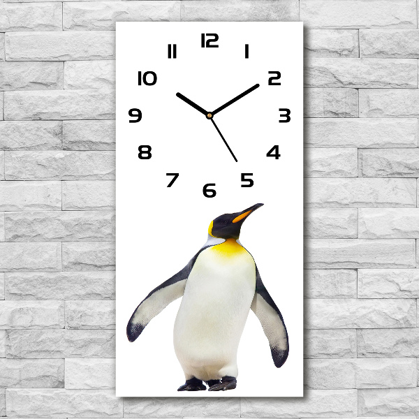 Wanduhr Pinguin