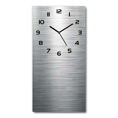 Wanduhr Metallischer Hintergrund