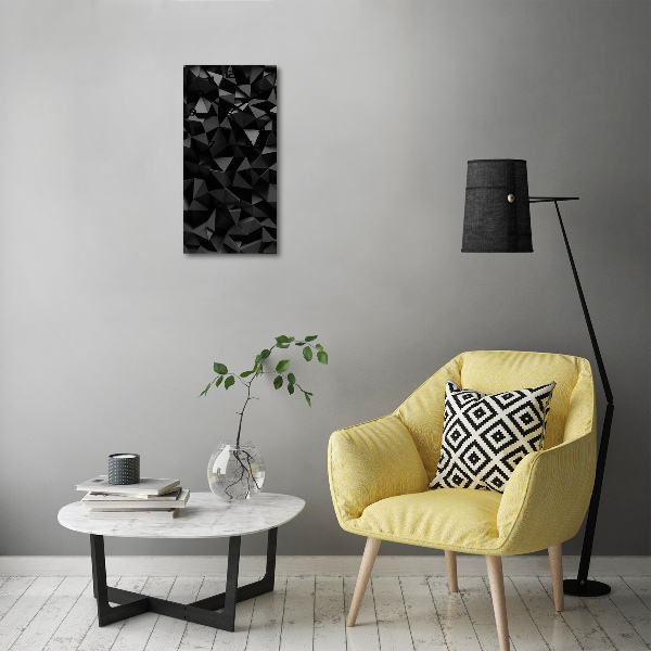 Wanduhr 3D-Abstraktion