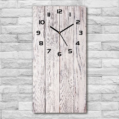 Wanduhr Holzwand