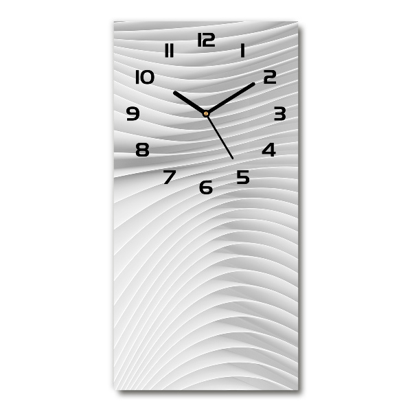 Moderne wanduhr Abstrakte Linien