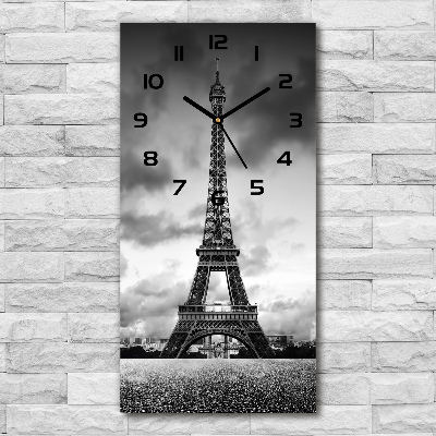 Wanduhr Eiffelturm Paris
