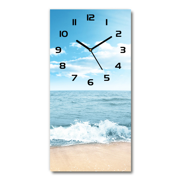 Wanduhr Strand und Meer