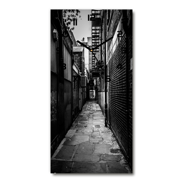 Wanduhr Stadtstraßen