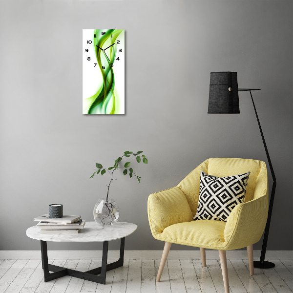 Wanduhr Abstrakte Wellen