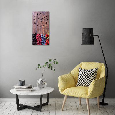 Wanduhr Waldfrüchte