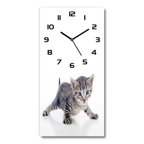 Wanduhr Kleine Katze